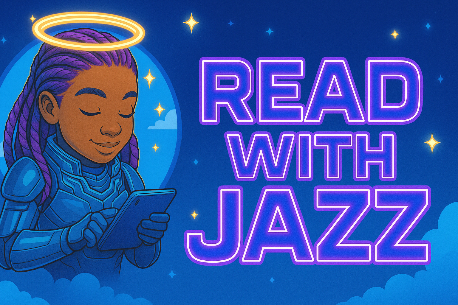Read With Jazz YouTube Banner